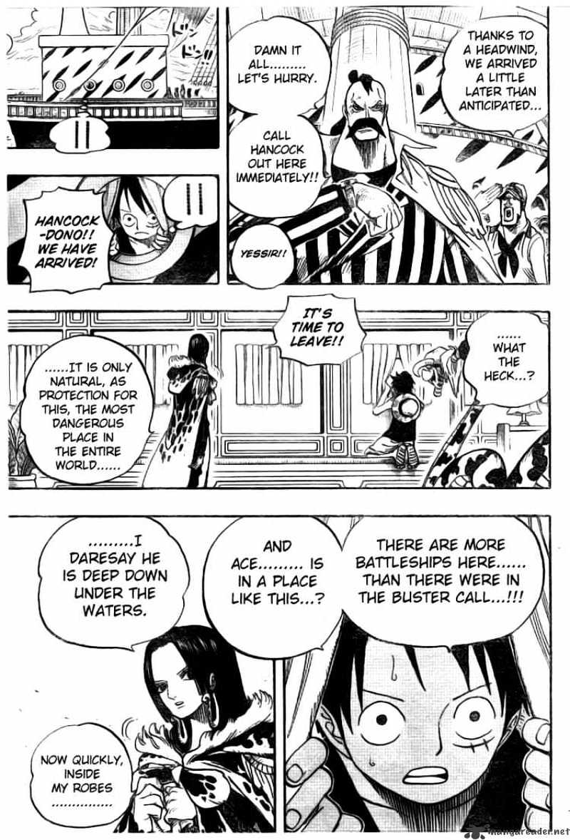 One Piece - Chapter 525 : The Undersea Gaol, Impel Down