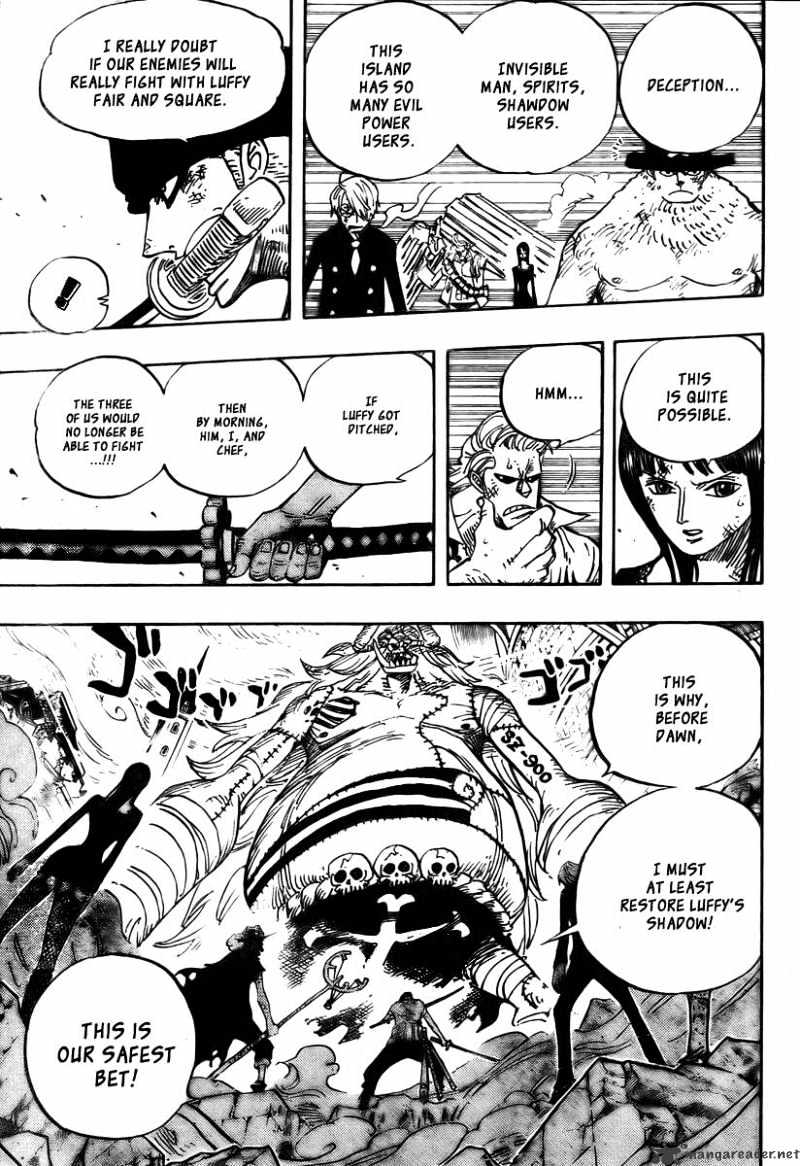 One Piece - Chapter 474 : Just Gotta Do This!!!