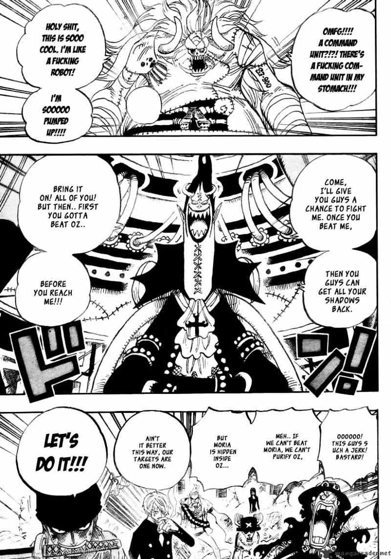 One Piece - Chapter 474 : Just Gotta Do This!!!