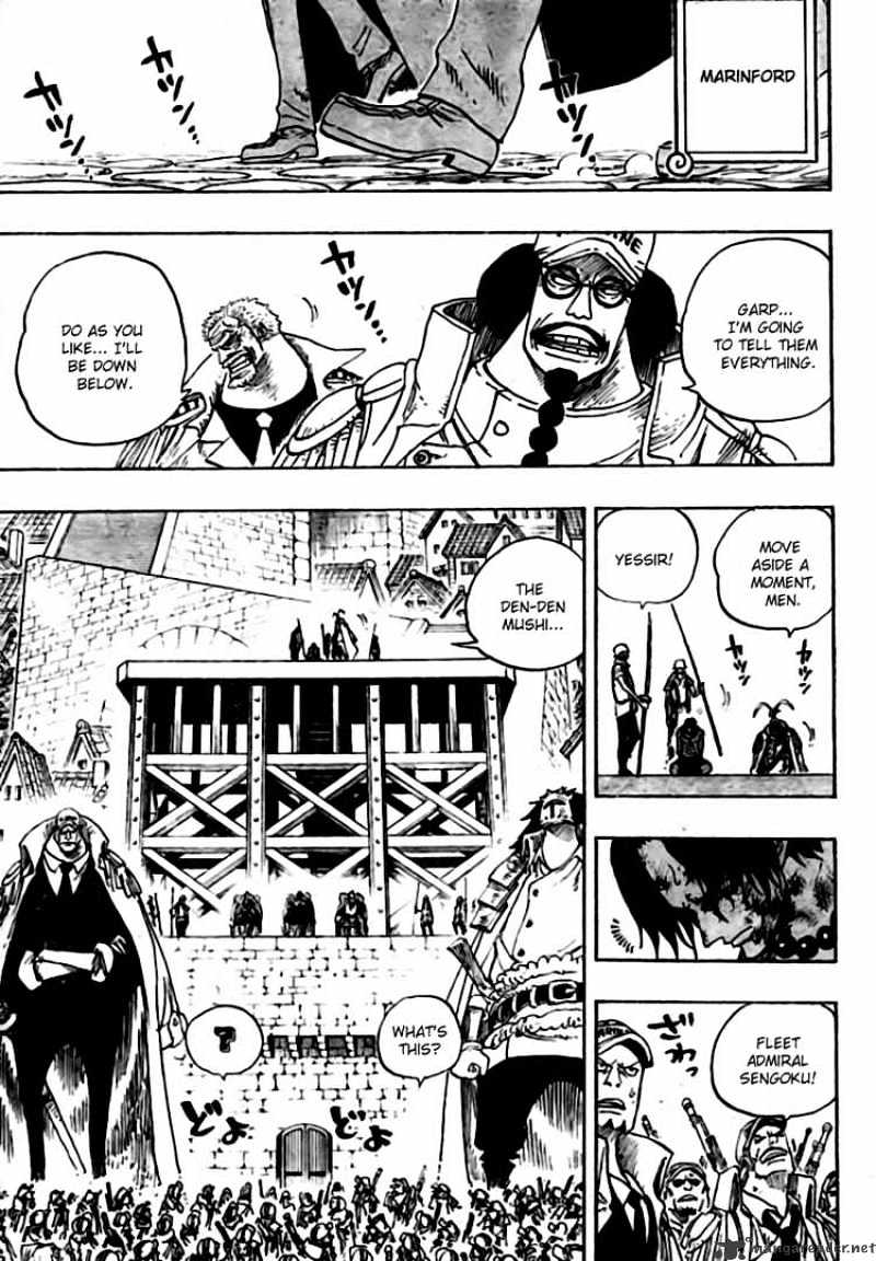 One Piece - Chapter 550 : Marine Headquarters