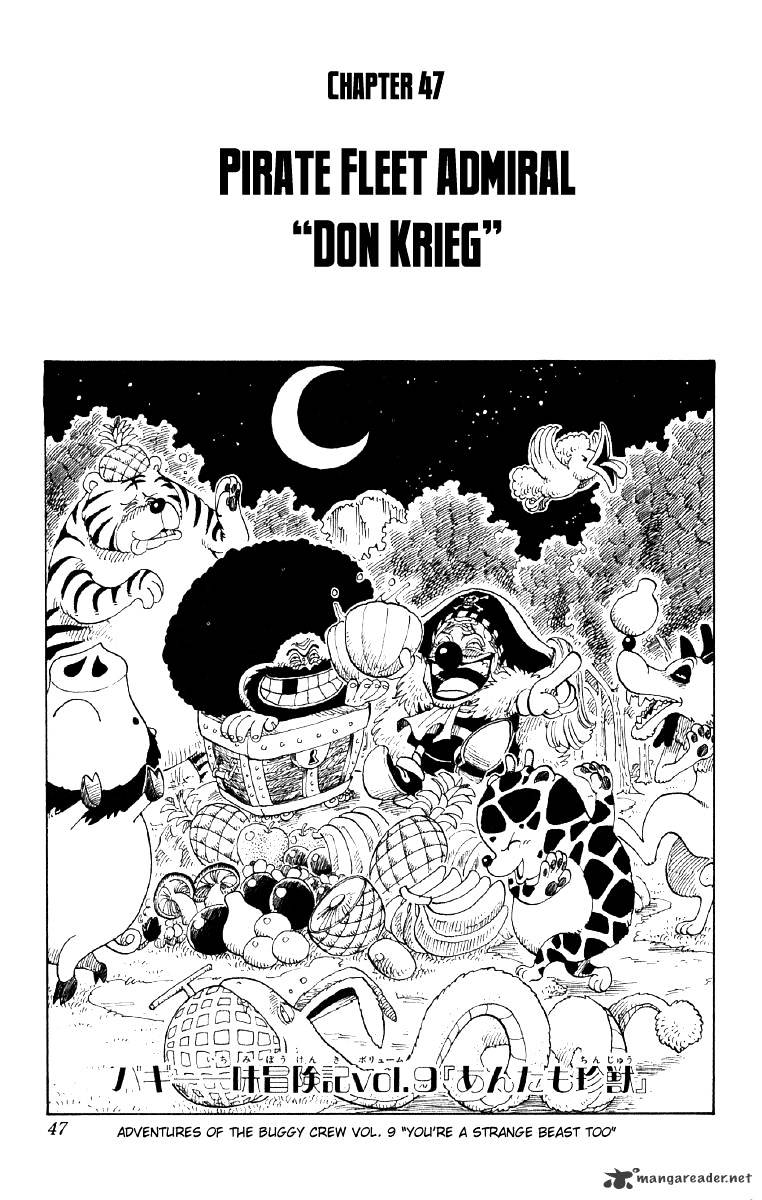 One Piece - Chapter 47 : Don Creek Pirate Major