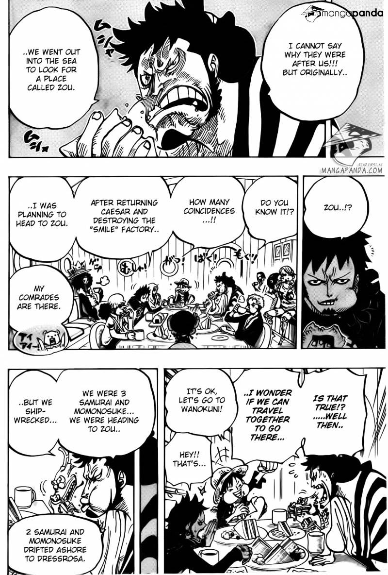 One Piece - Chapter 700 : His Pace