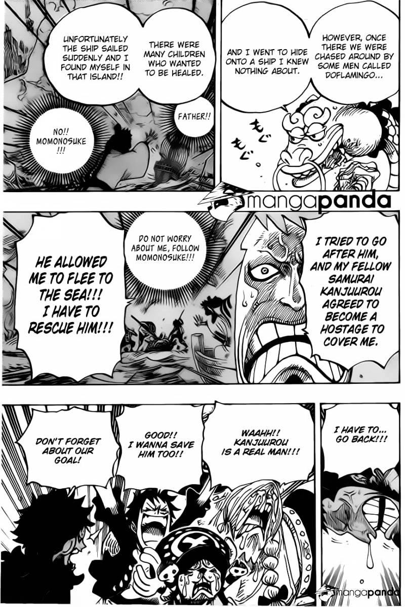 One Piece - Chapter 700 : His Pace