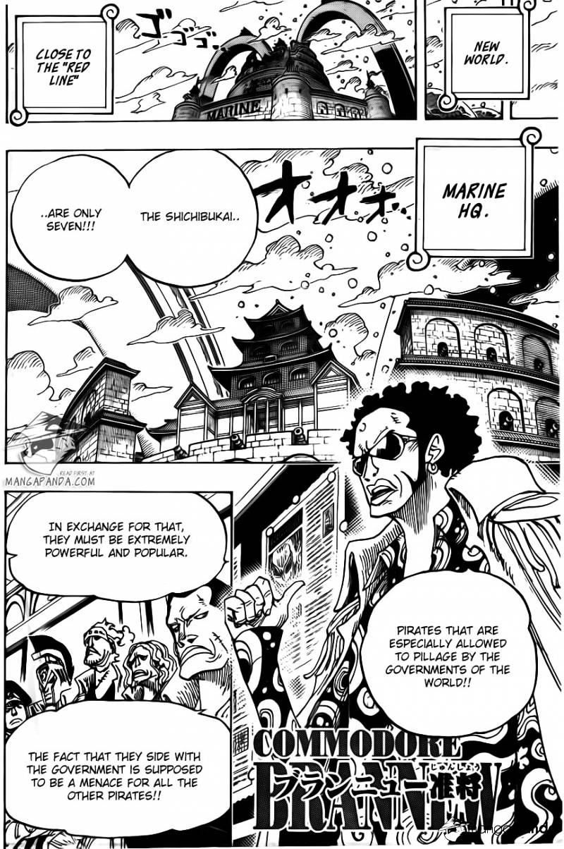 One Piece - Chapter 700 : His Pace