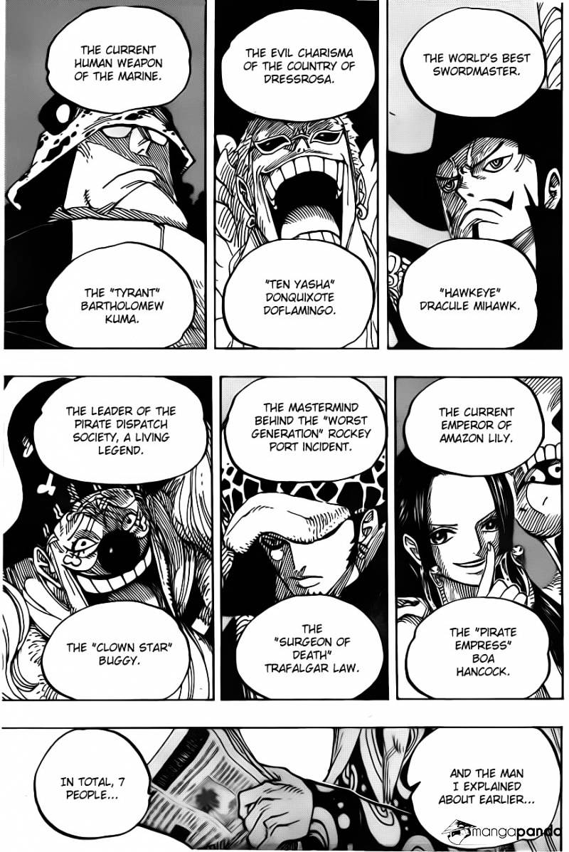 One Piece - Chapter 700 : His Pace