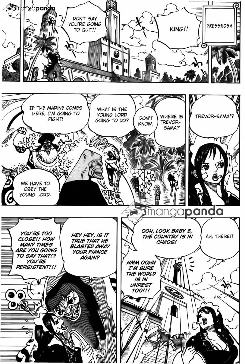 One Piece - Chapter 700 : His Pace