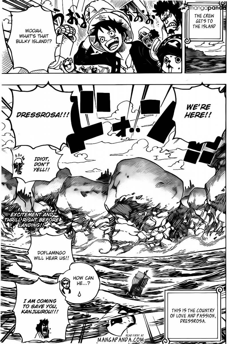 One Piece - Chapter 700 : His Pace