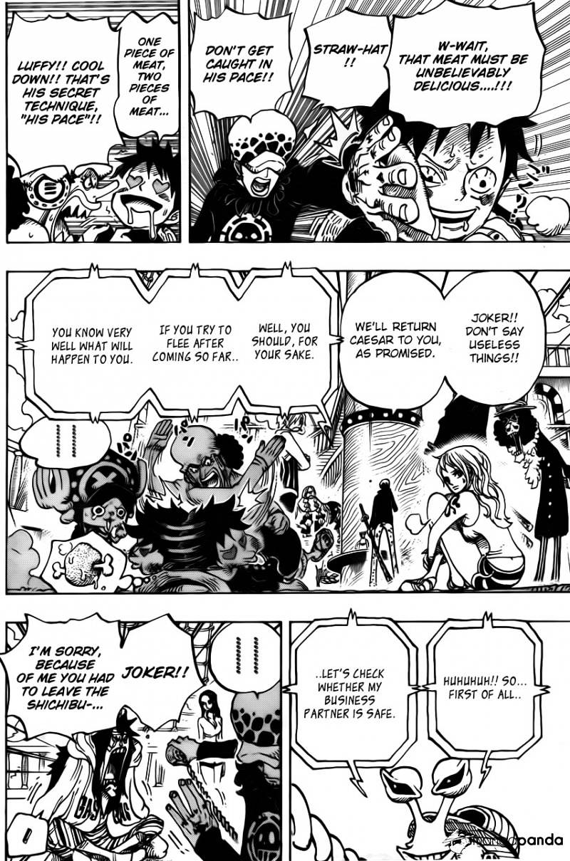 One Piece - Chapter 700 : His Pace