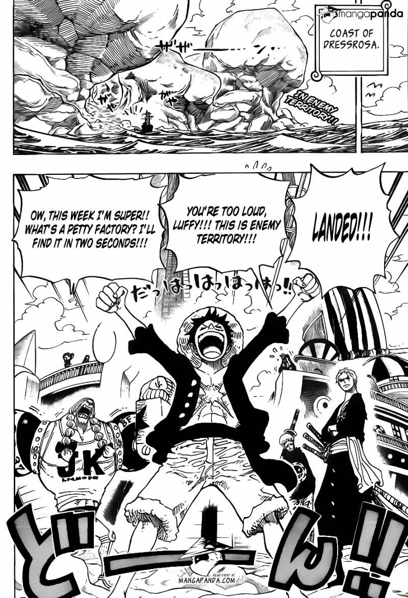 One Piece - Chapter 701 : Adventure In The Country Of Love, Passion And Toys