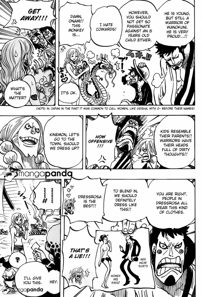 One Piece - Chapter 701 : Adventure In The Country Of Love, Passion And Toys