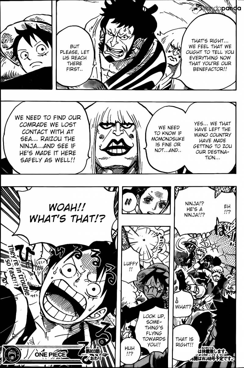 One Piece - Chapter 803 : Climbing The Elephant