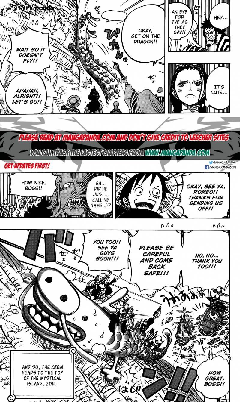 One Piece - Chapter 803 : Climbing The Elephant