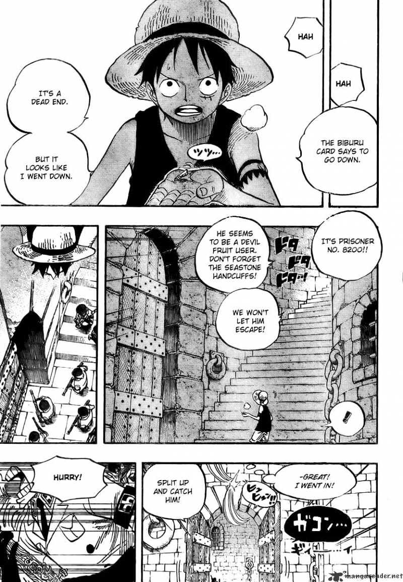 One Piece - Chapter 526 : Adventure At The Great Prison