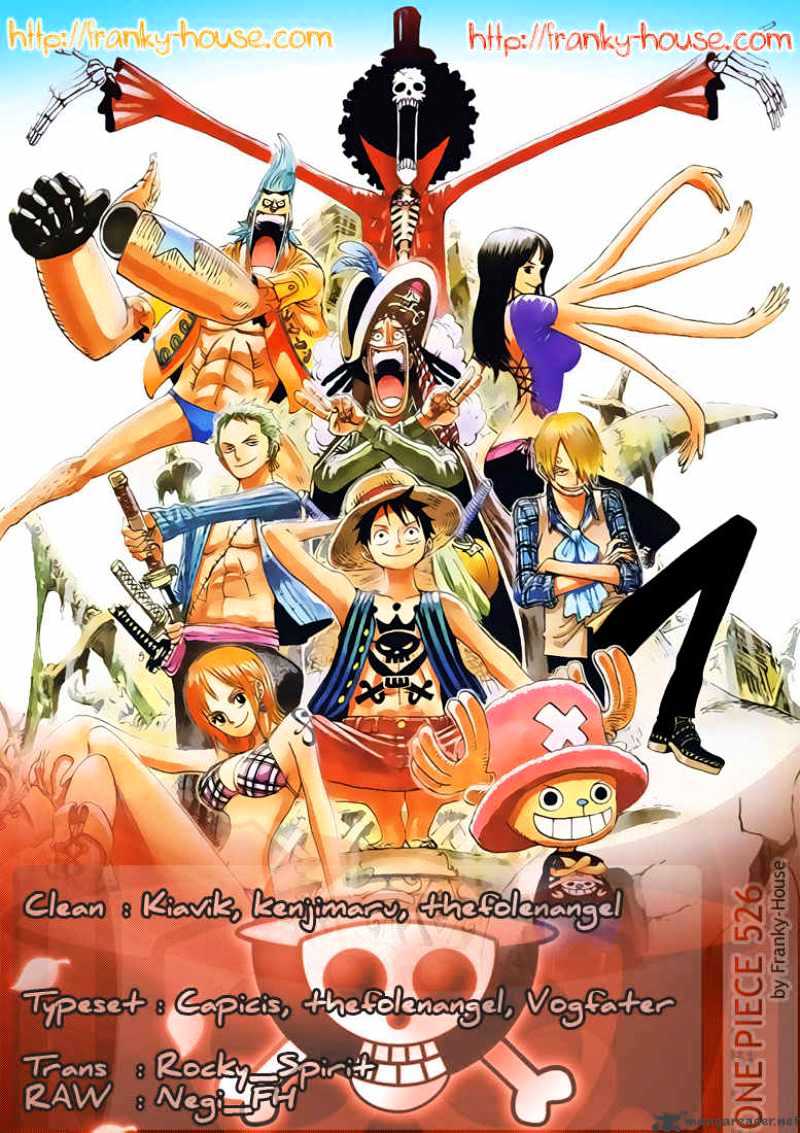 One Piece - Chapter 526 : Adventure At The Great Prison