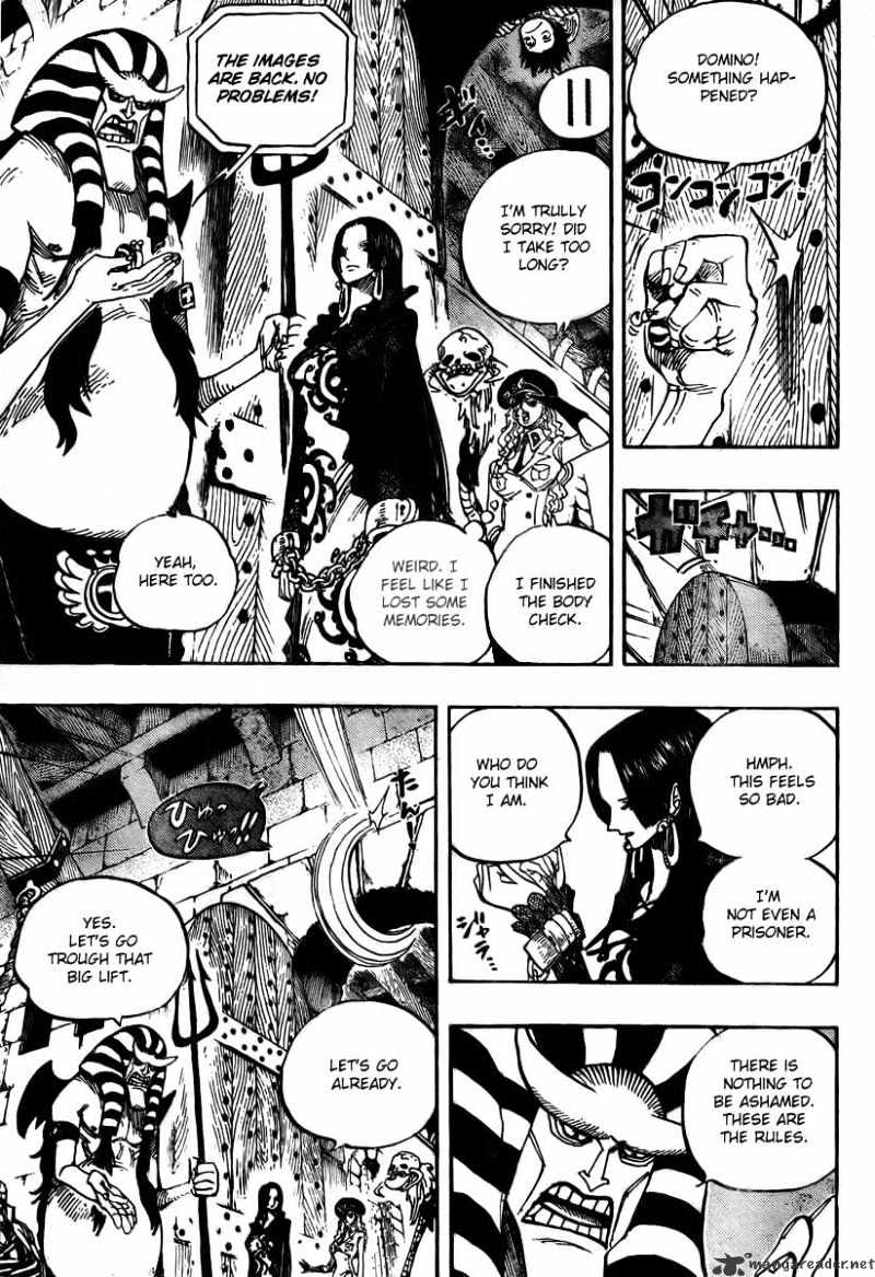 One Piece - Chapter 526 : Adventure At The Great Prison