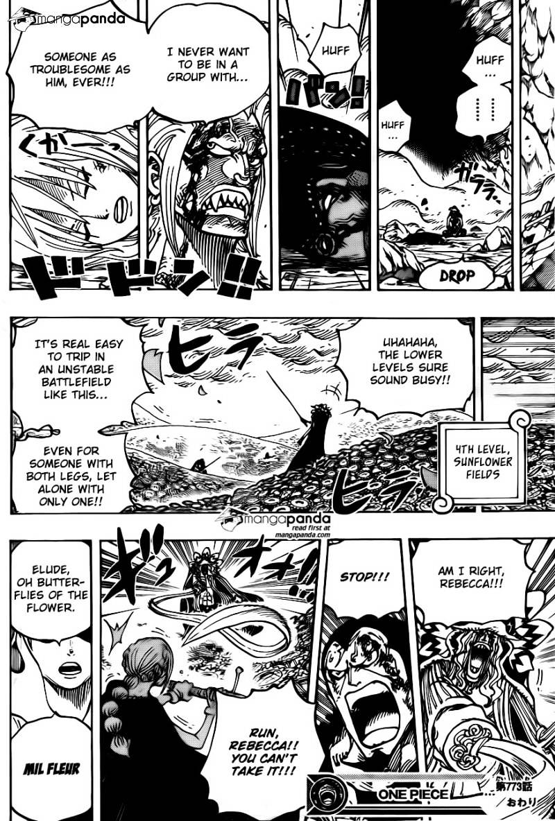 One Piece - Chapter 773 : Half And Half