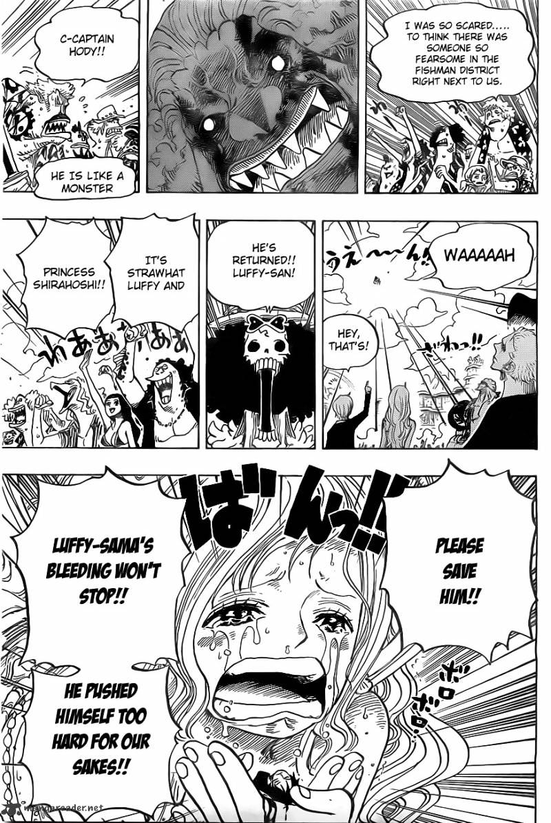 One Piece - Chapter 648 : The Continuing Path Towards The Sun.