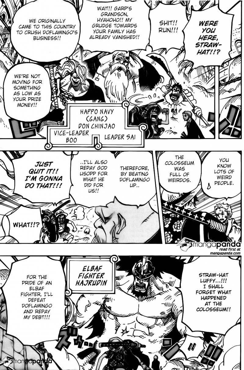 One Piece - Chapter 748 : My Repayment