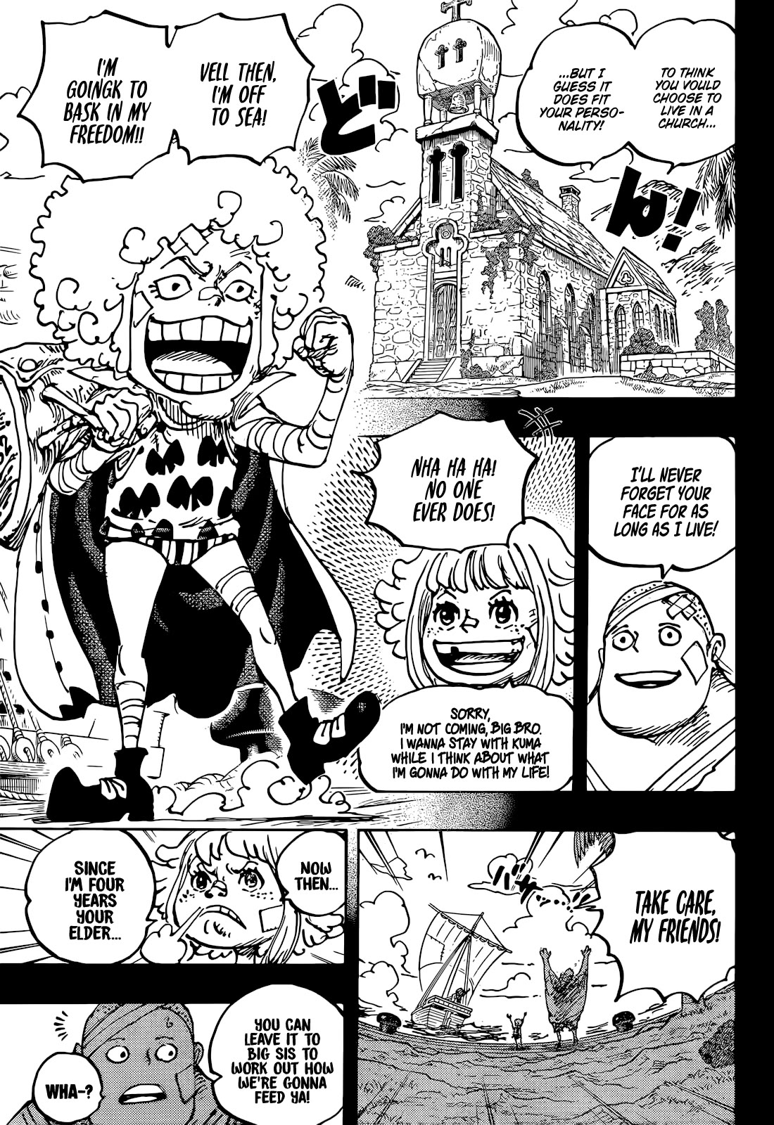 One Piece - Chapter 1096: Kumachi