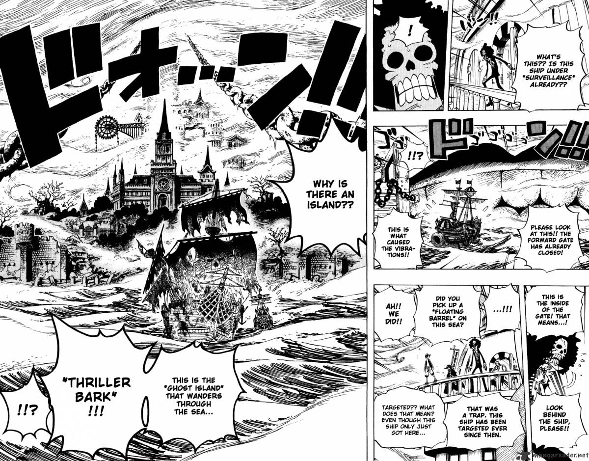 One Piece - Chapter 443 : Thriller Bark