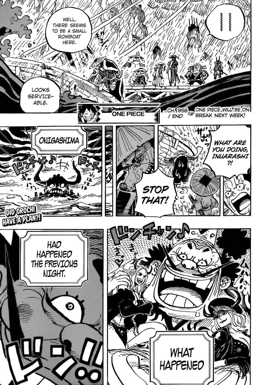 One Piece - Chapter 958: The Promised Harbor