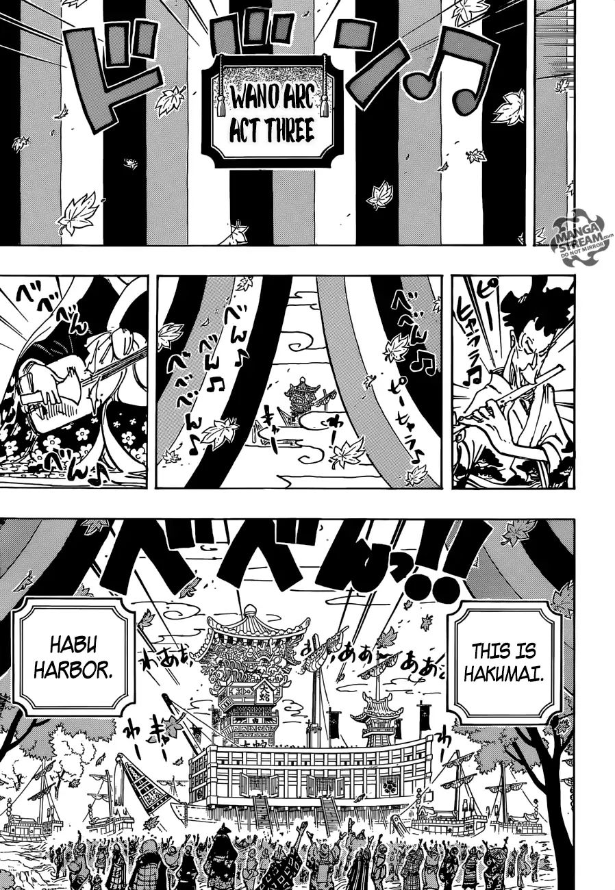 One Piece - Chapter 958: The Promised Harbor