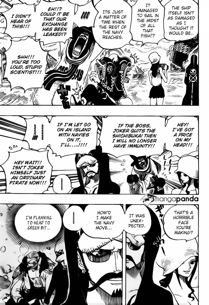 One Piece - Chapter 710 : Towards Green Bit