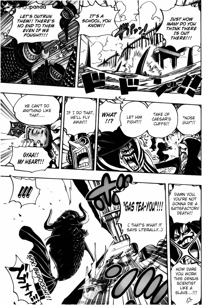 One Piece - Chapter 710 : Towards Green Bit