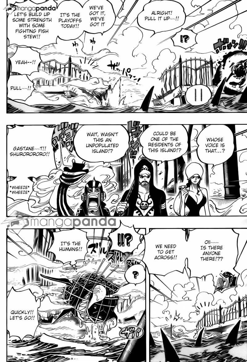 One Piece - Chapter 710 : Towards Green Bit