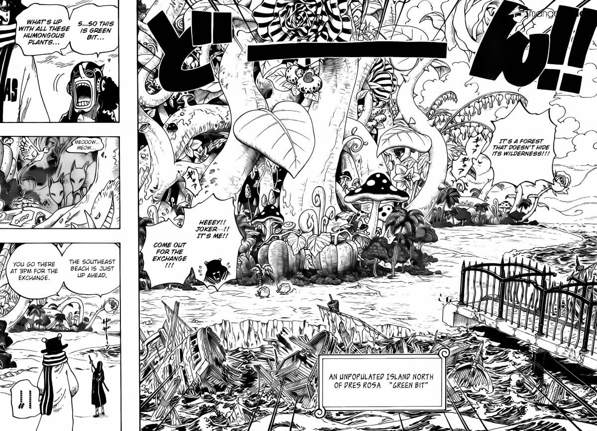 One Piece - Chapter 710 : Towards Green Bit