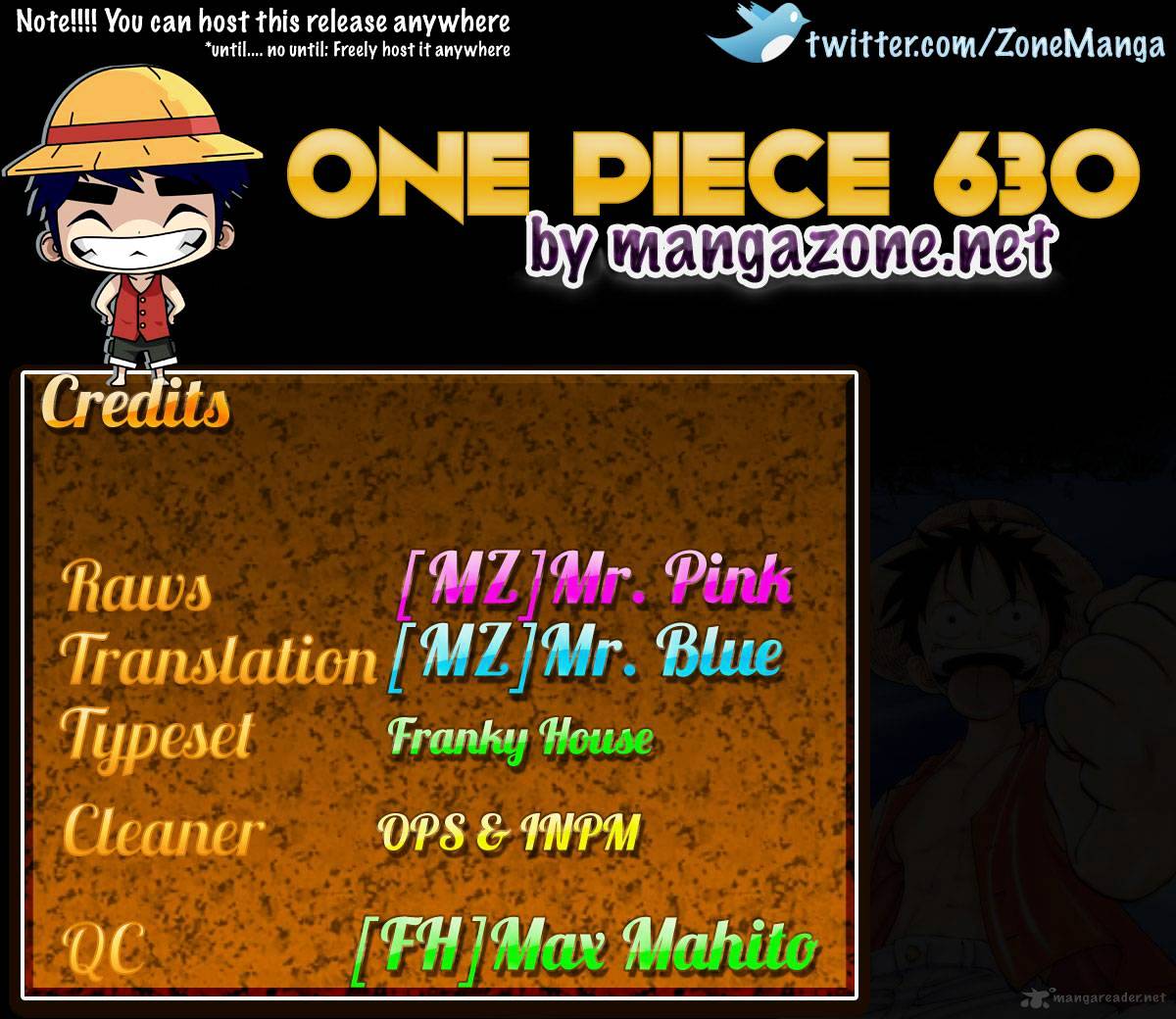 One Piece - Chapter 630 : Lashing Out