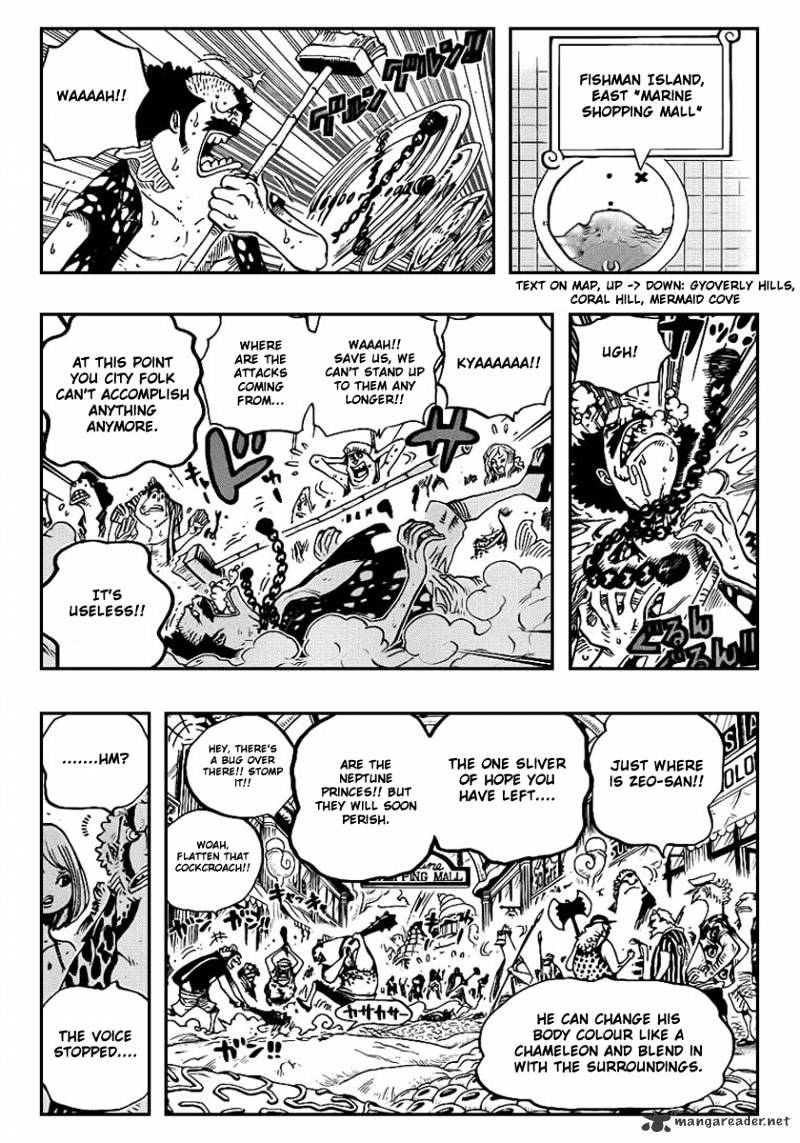 One Piece - Chapter 630 : Lashing Out