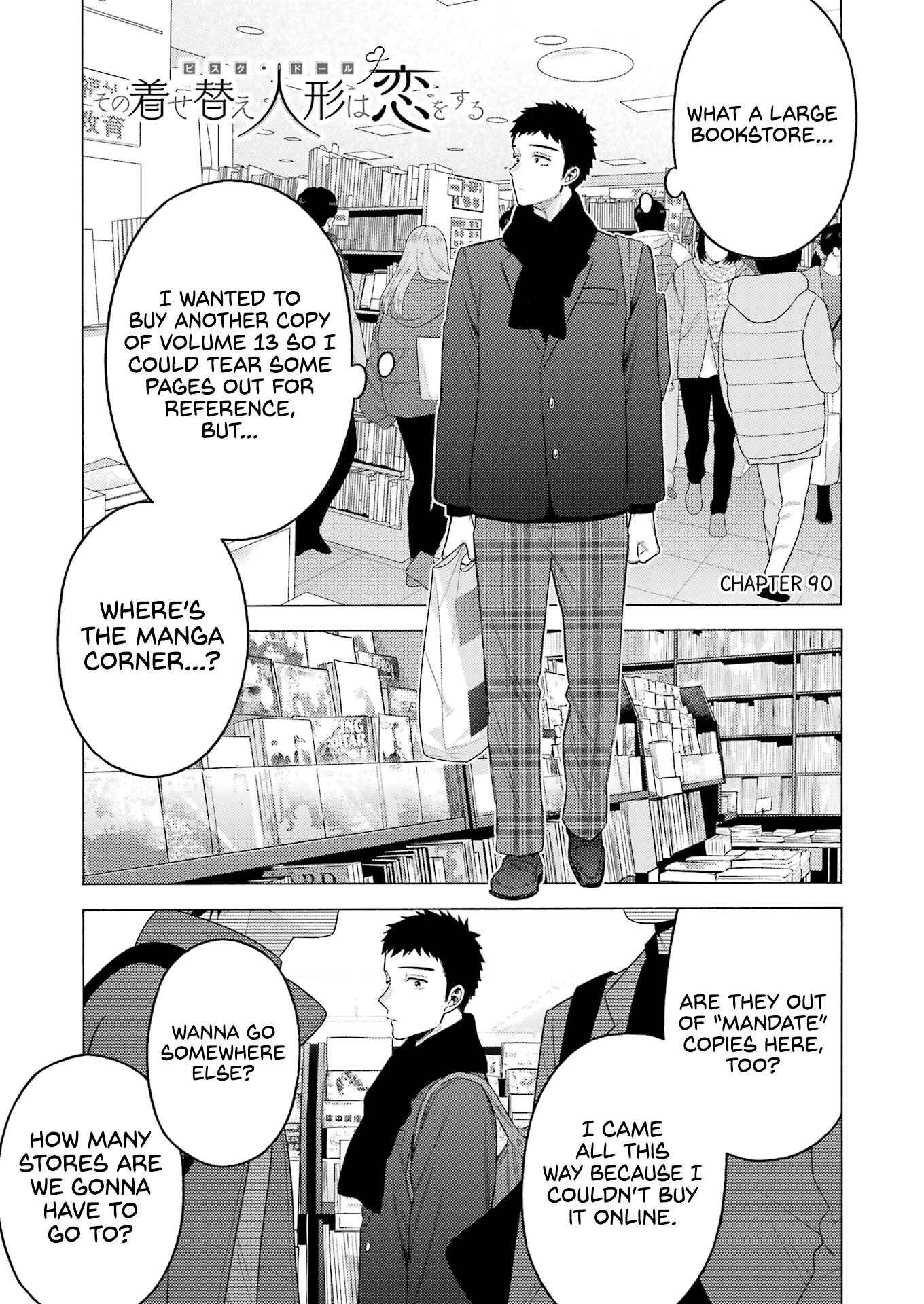 Sono Bisque Doll Wa Koi Wo Suru - Chapter 90