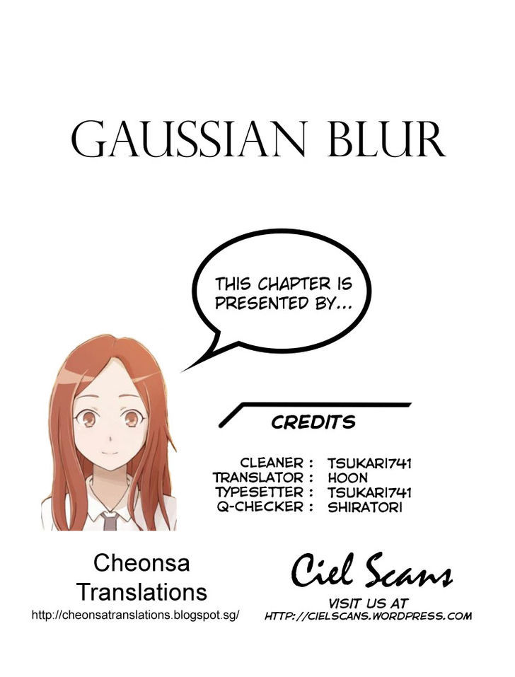 Gaussian Blur - Chapter 8