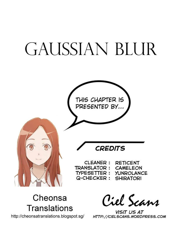 Gaussian Blur - Chapter 11