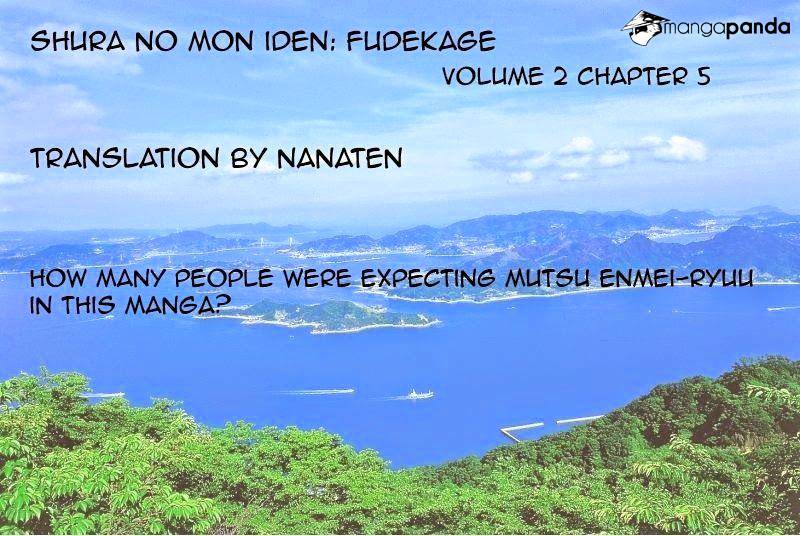 Shura No Mon Iden - Fudekage - Chapter 5