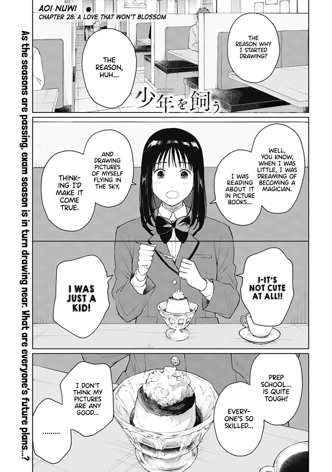 Shounen Wo Kau - Vol.6 Chapter 28: A Love That Won't Blossom