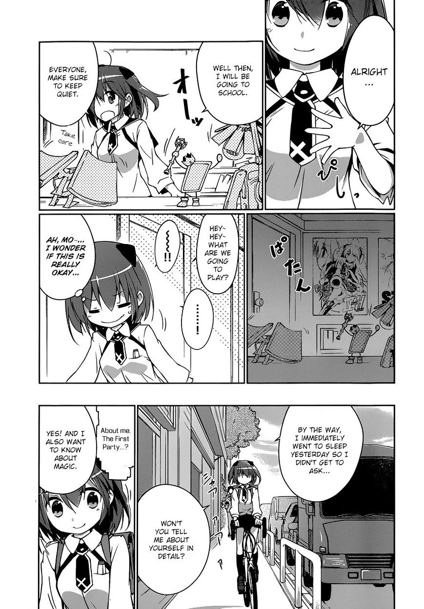 Mahou Shoujo Kokone Wa Kakukatariki - Chapter 3 : A Mahou Shoujo, Became My Partner