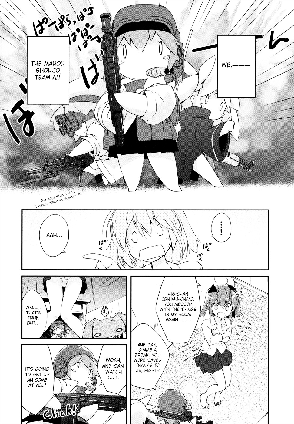 Mahou Shoujo Kokone Wa Kakukatariki - Chapter 10 : A Mahou Shoujo,Has Asked