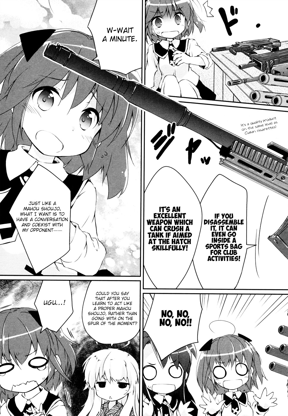 Mahou Shoujo Kokone Wa Kakukatariki - Chapter 9.5 : The Mahou Shoujo, Came For A Visit