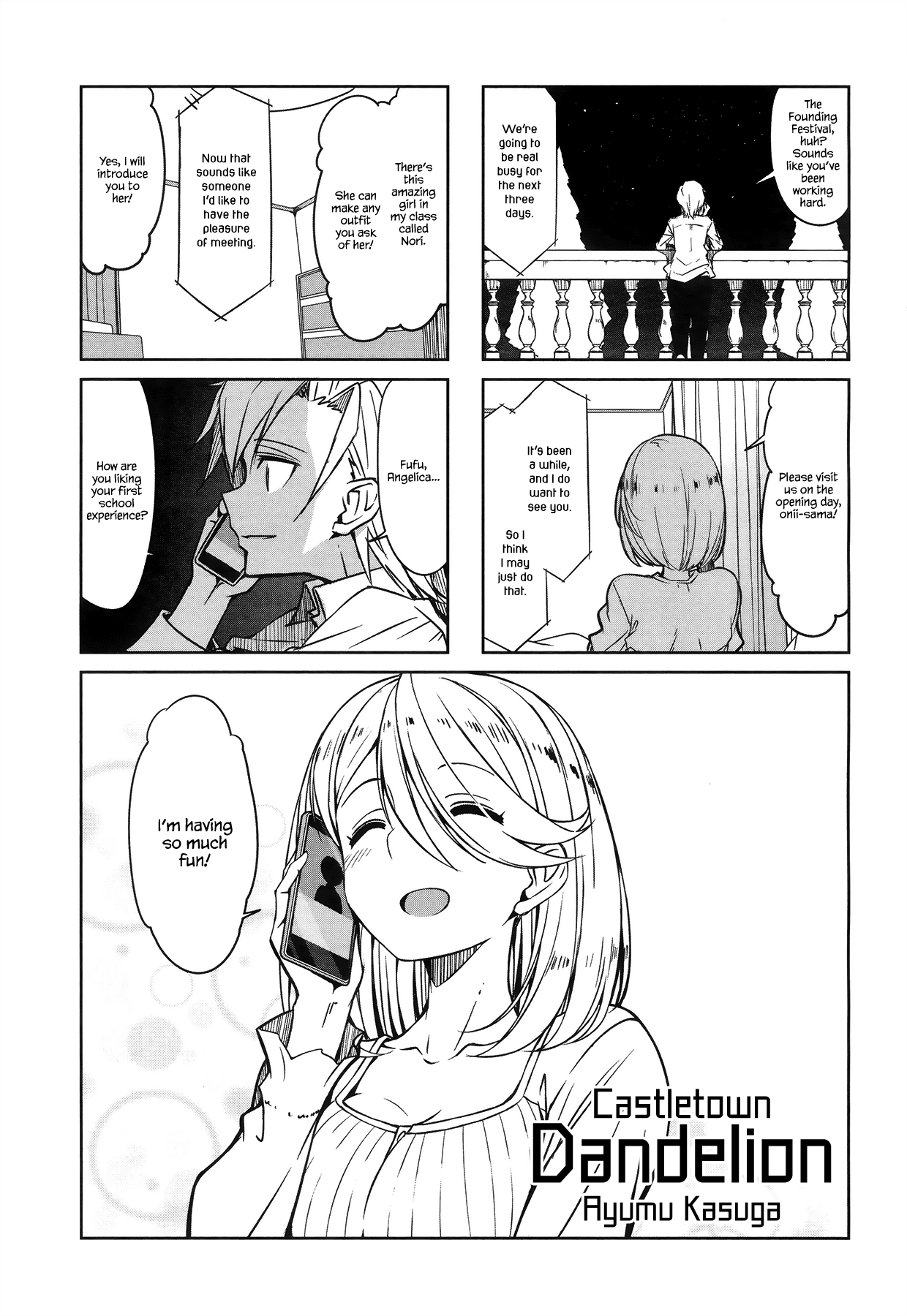 Joukamachi No Dandelion - Chapter 46