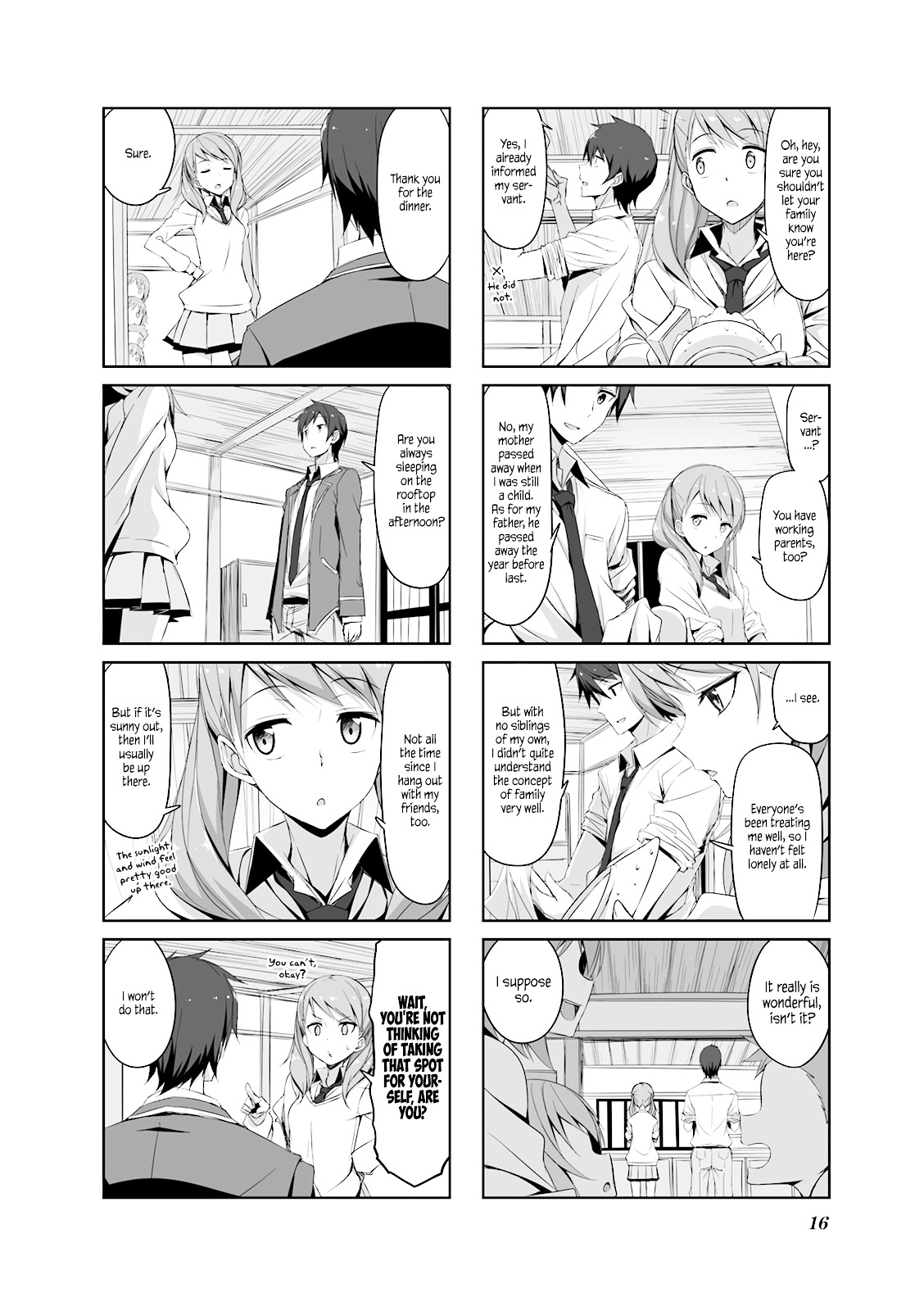 Joukamachi No Dandelion - Chapter 23 : The First Story