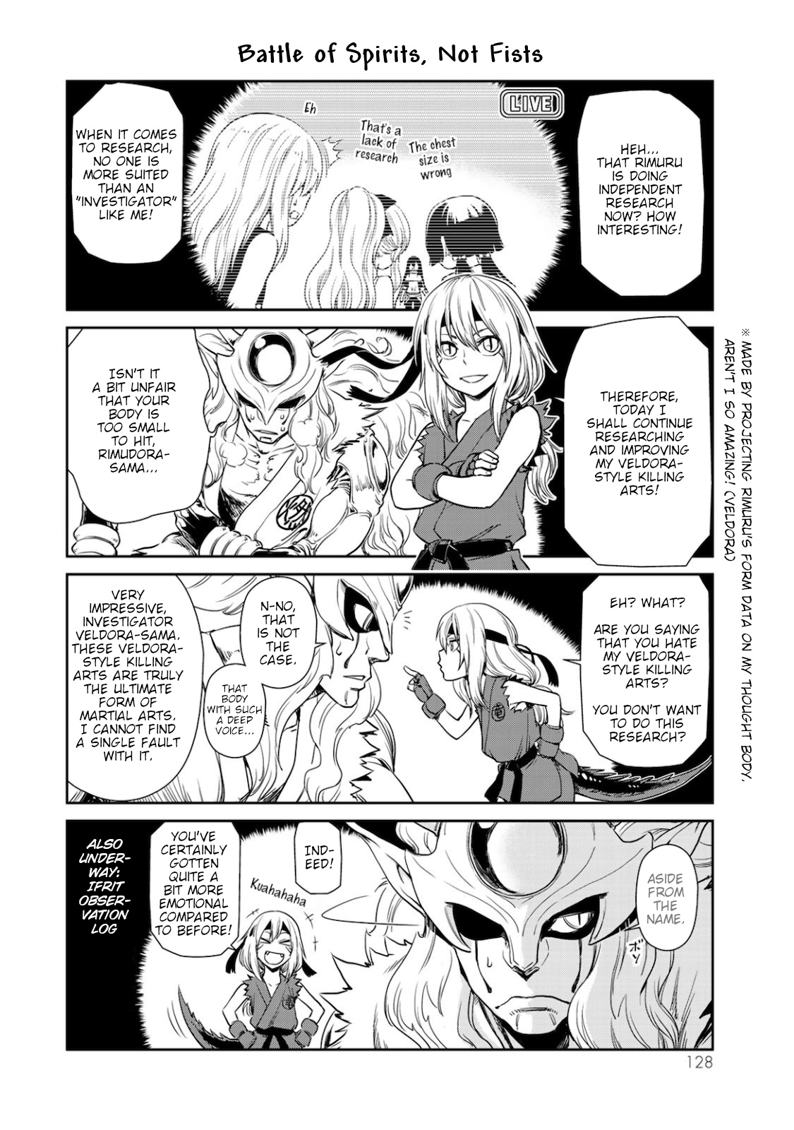 Tensura Nikki Tensei Shitara Slime Datta Ken - Vol.4 Chapter 36: Curiosity, Desires, Capabilities