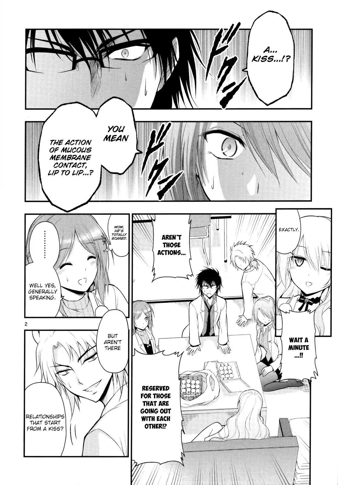 Rike Ga Koi Ni Ochita No De Shoumeishitemita - Chapter 14: Stem Students Fall In Love, So They Tried Kissing ①