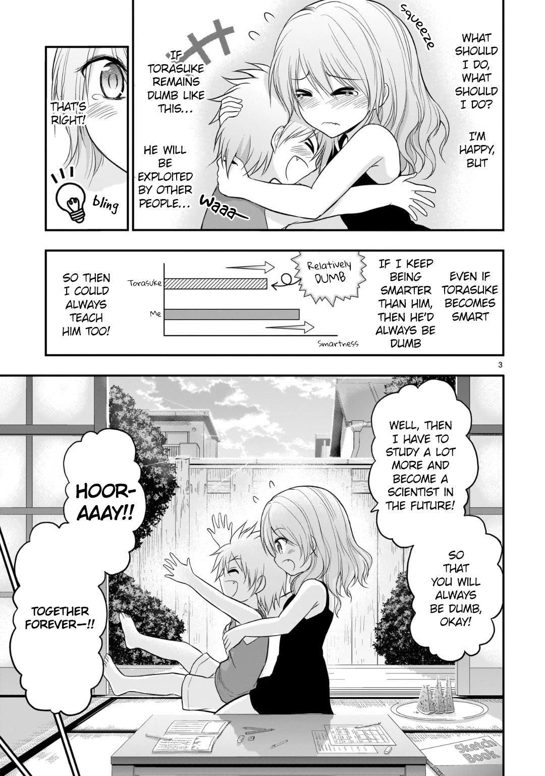 Rike Ga Koi Ni Ochita No De Shoumeishitemita - Chapter 47.5: A Story About A Smart Girl And A Dumb Boy.