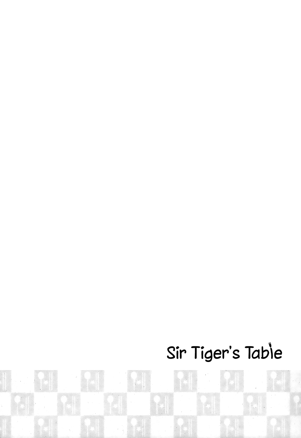 Sir Tiger's Table - Chapter 19