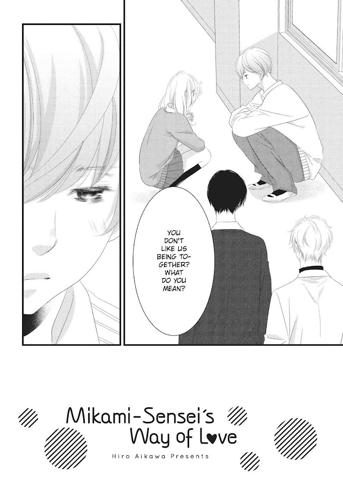 Mikami Sensei No Aishikata - Chapter 26