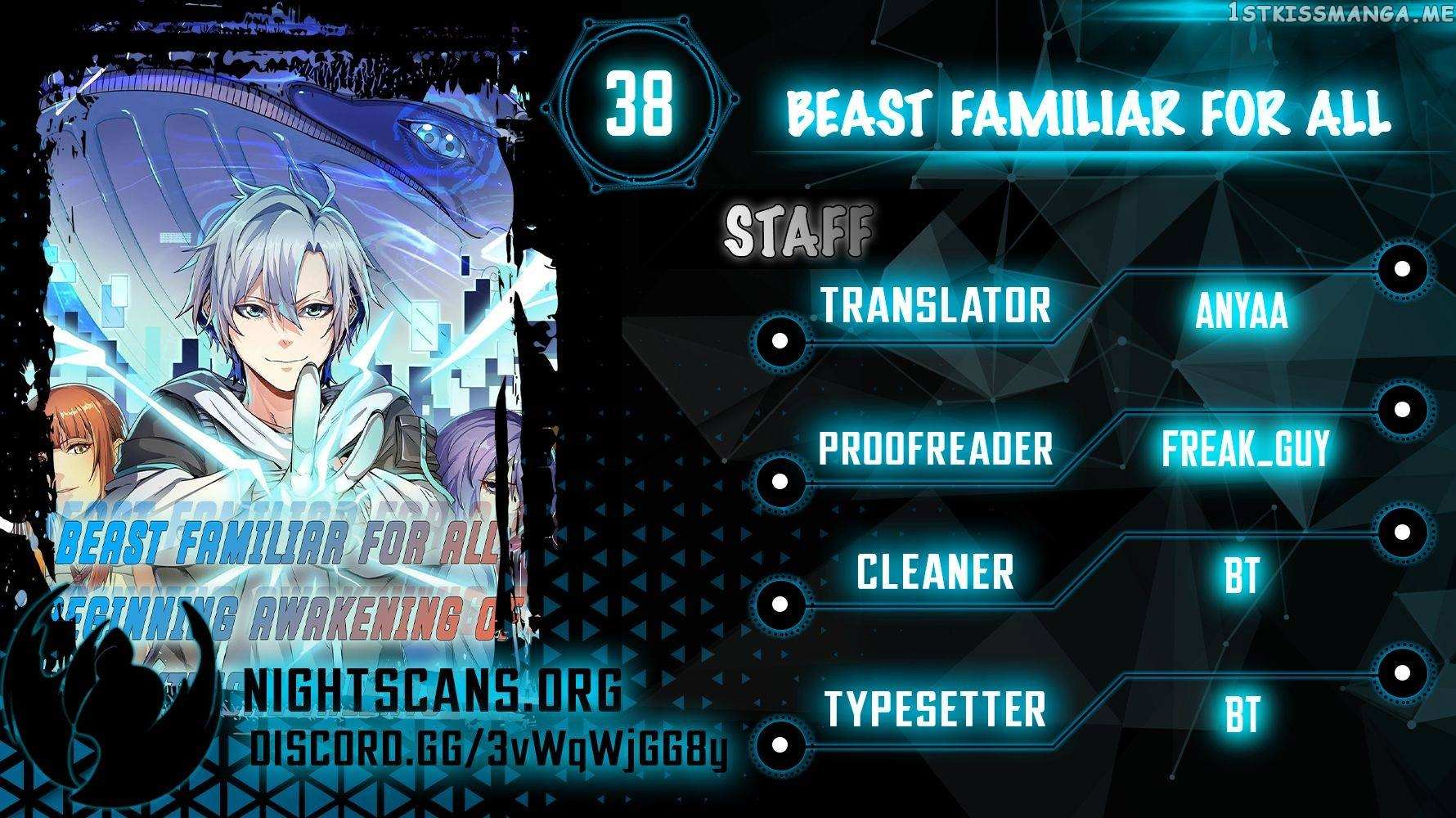 Beast Familiar For All: Beginning Awakening Of Mythical Talents - Chapter 38