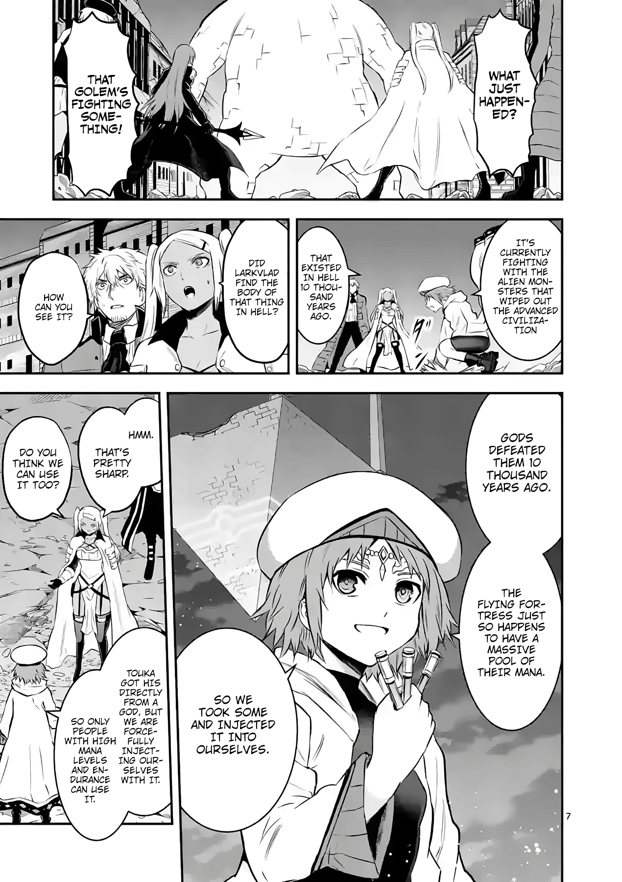 Yuusha Ga Shinda! - Chapter 187: God's Mana