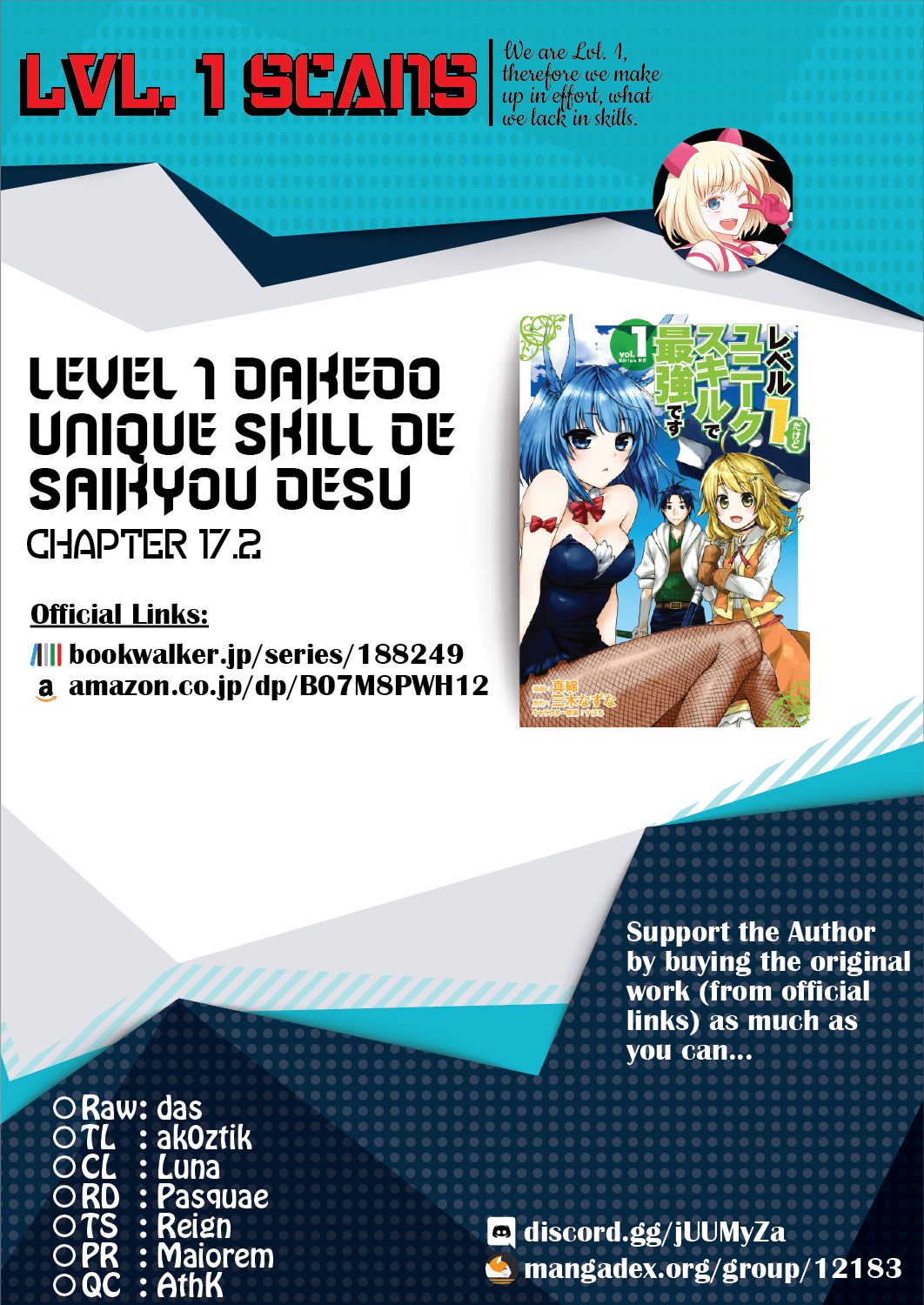 Level 1 With S-Rank Drop Rate Is The Strongest - Vol.3 Chapter 17.2